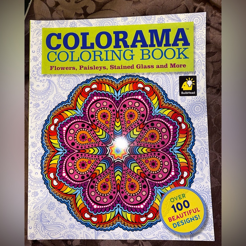 Colorama coloring book for adults